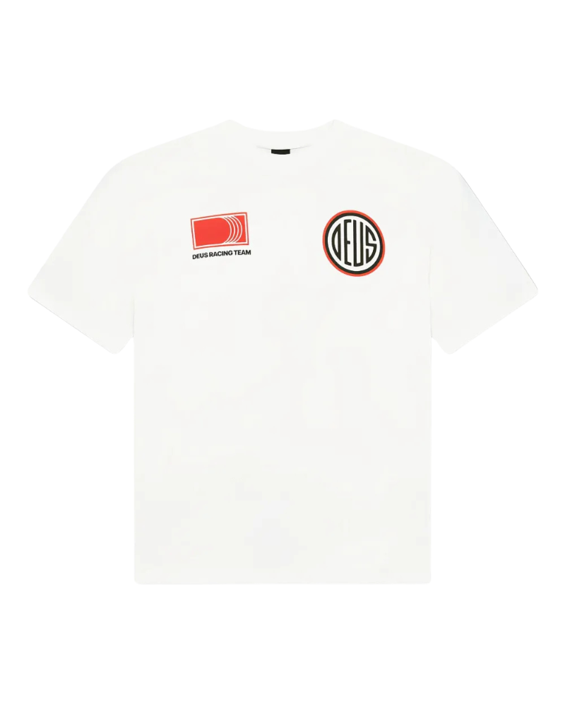 Camiseta Deus Ex Machina Holeshot Off White