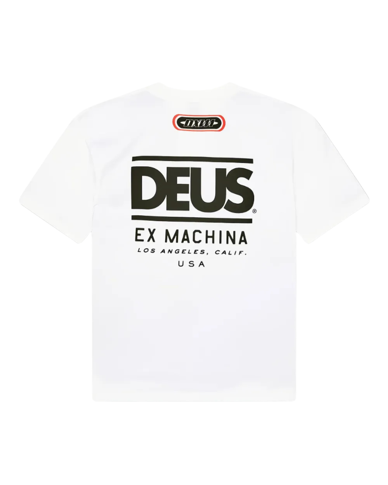Camiseta Deus Ex Machina Holeshot Off White