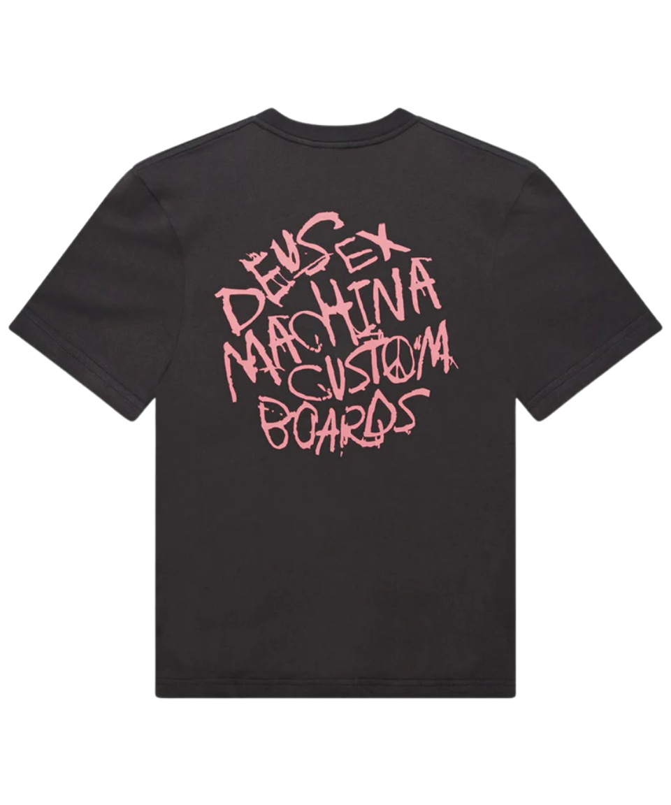 Camiseta Deus Ex Machina Scrambler Chumbo