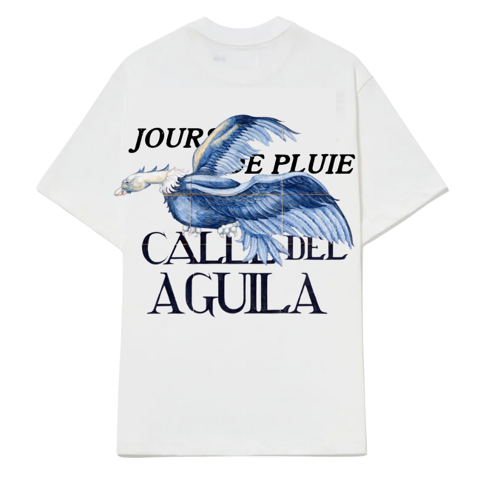Camiseta Oversized Jours de Pluie Calle Del Aguila Branca