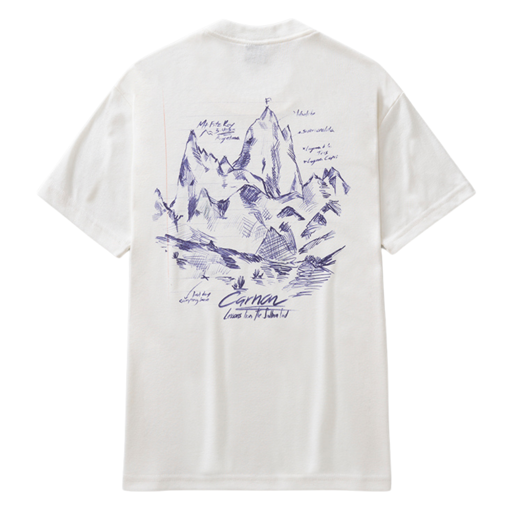 Camiseta Heavy Carnan Pen Drawing Off White