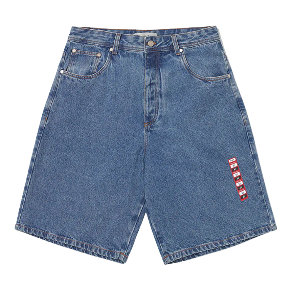 Shorts Jeans Piet Brand New Washed Denin Azul Claro