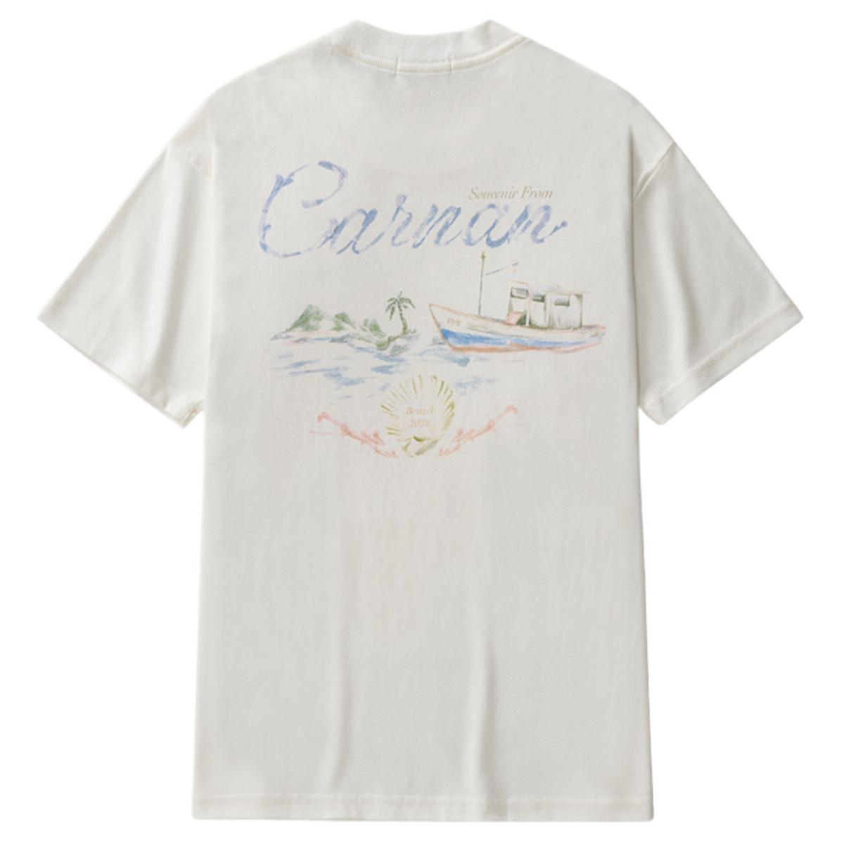 Camiseta Carnan Boat Branca