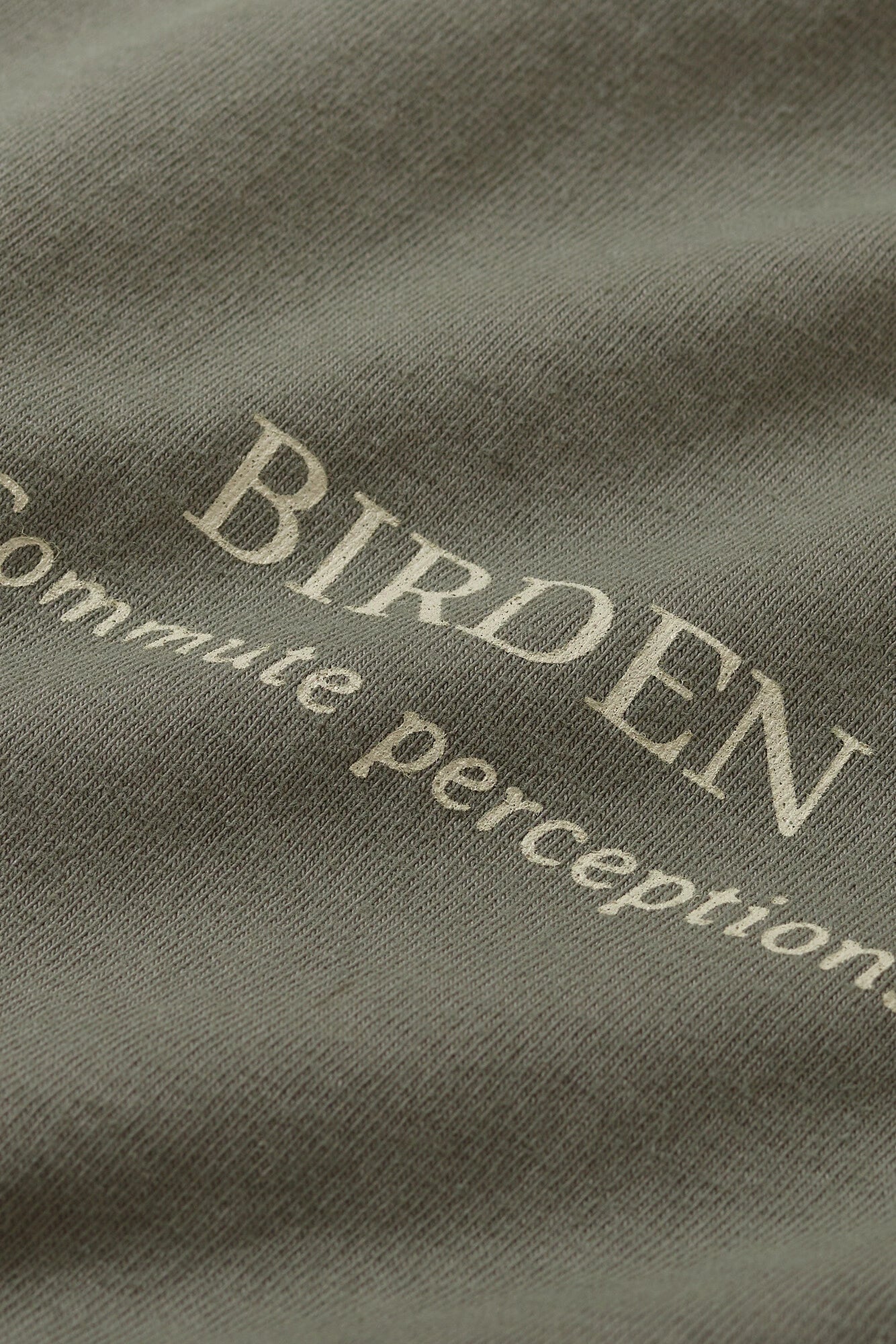 Camiseta Birden Commute Perceptions Verde