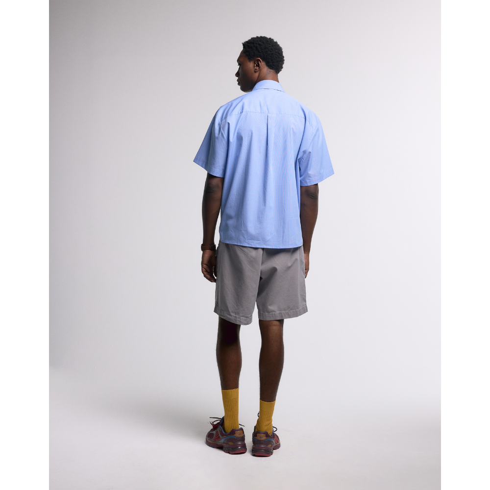 Camisa Manga Curta Carnan Azul