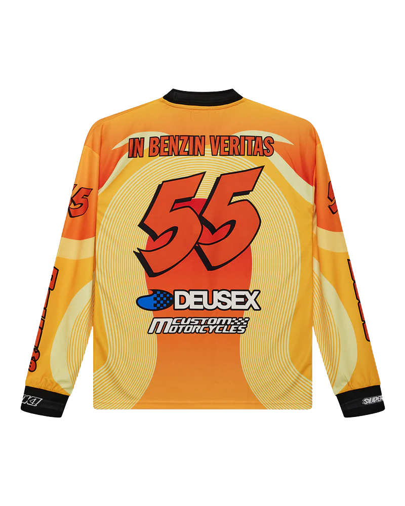 Moto Jersey Deus Ex Machina Pledge Laranja