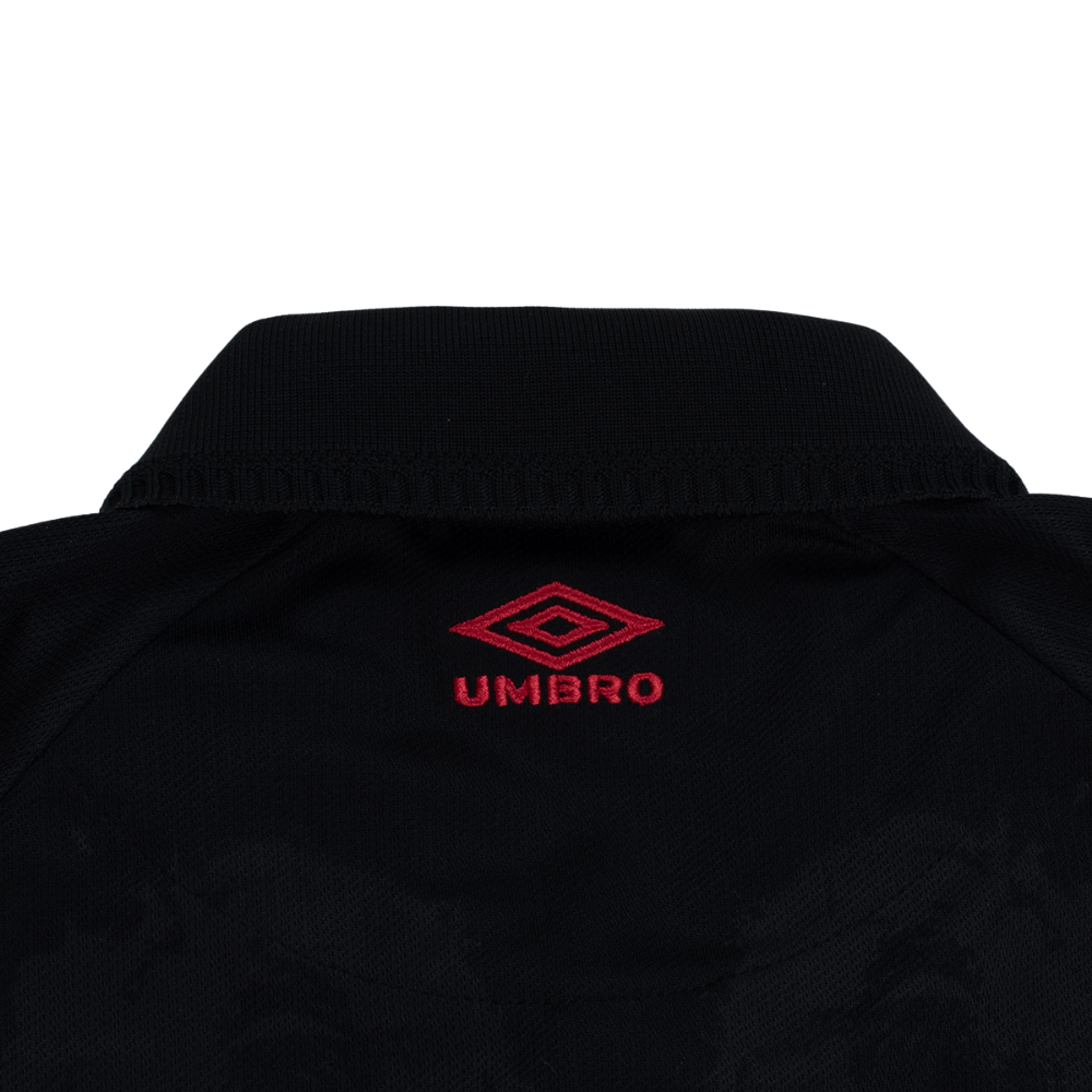Camiseta Jersey Umbro Rebel Lions Preto Vermelho