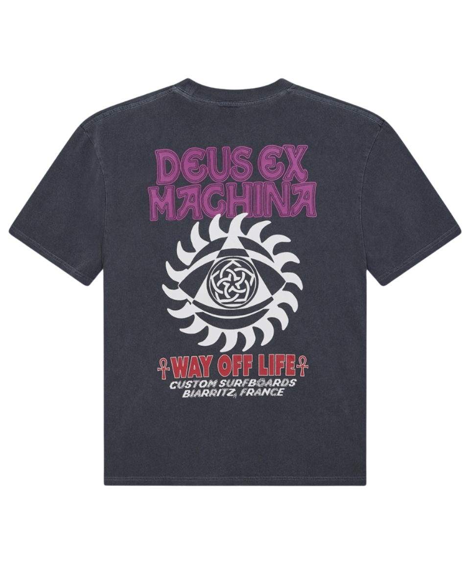 Camiseta Deus Ex Machina Crank Chumbo