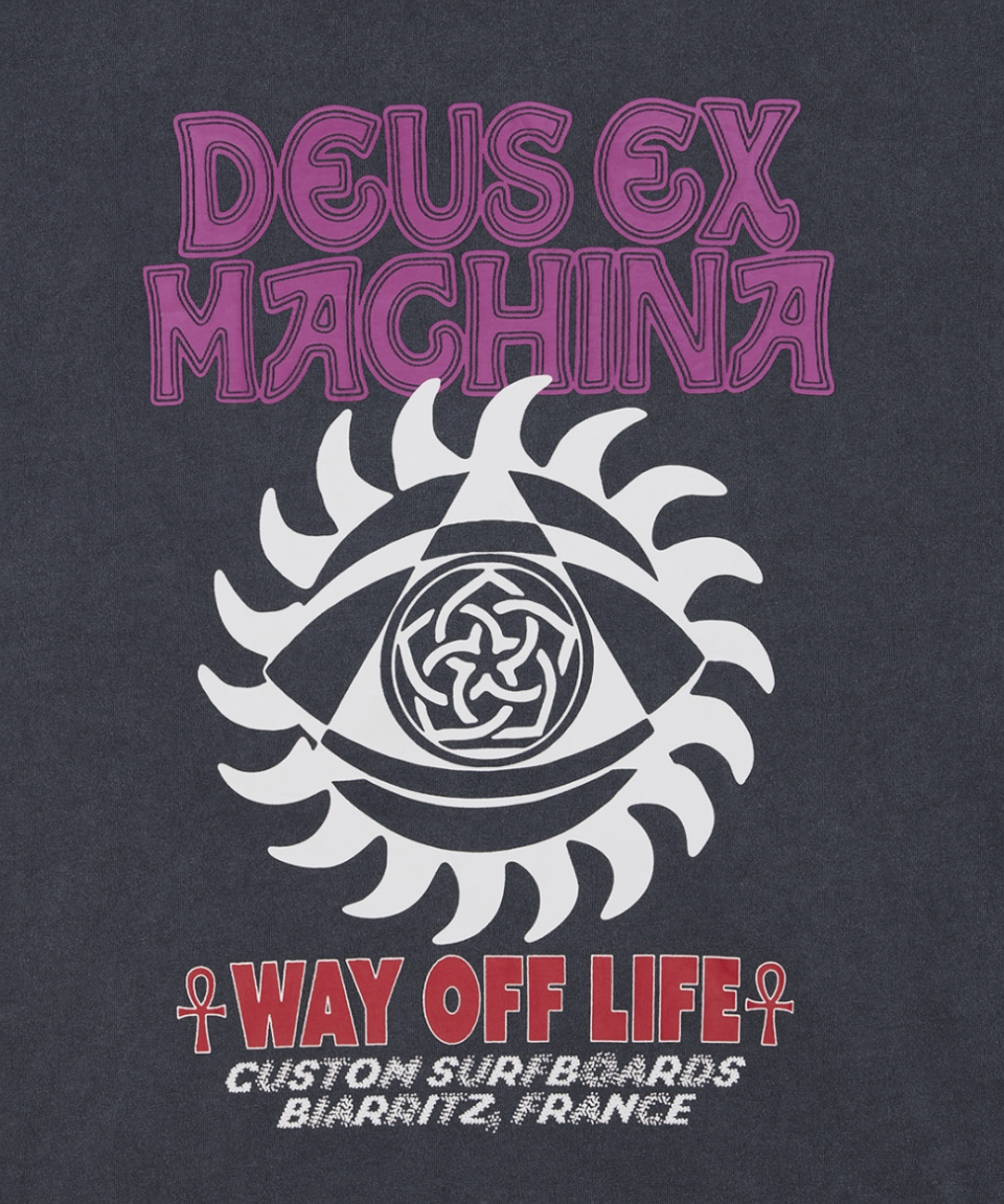Camiseta Deus Ex Machina Crank Chumbo
