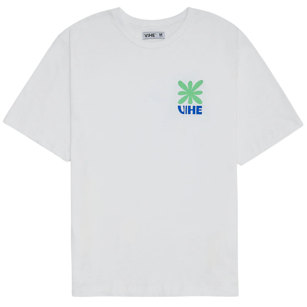 Camiseta Vihe Flower Branca
