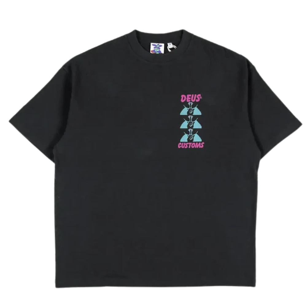 Camiseta Deus Ex Machina Posy Chumbo