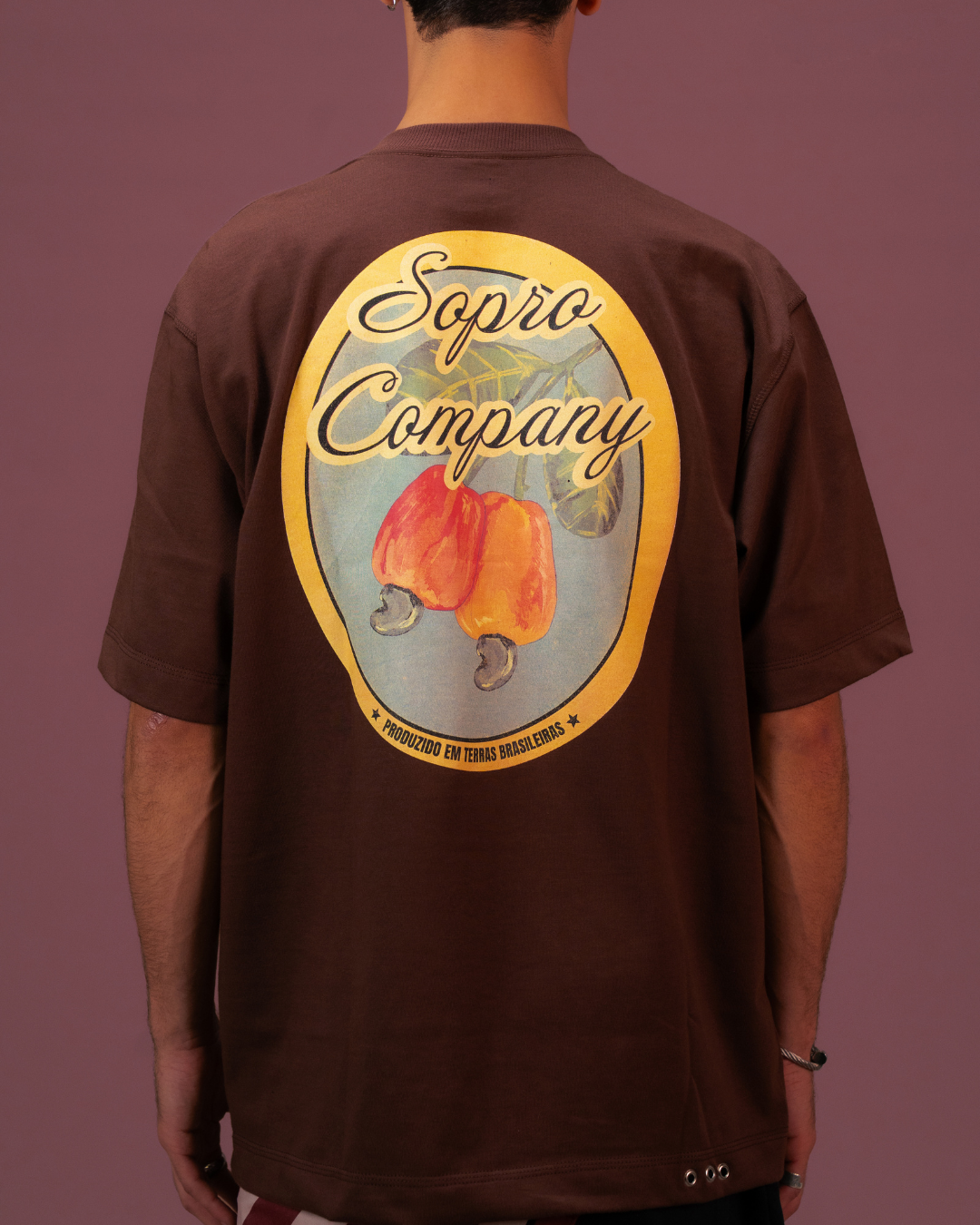 Camiseta Sopro Cajuína Oversized