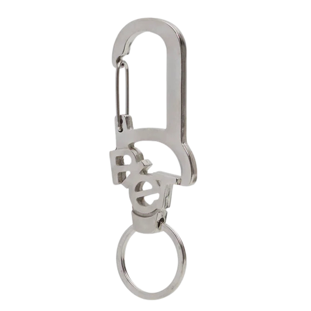 Carabiner Keychain Piet Matt Silver