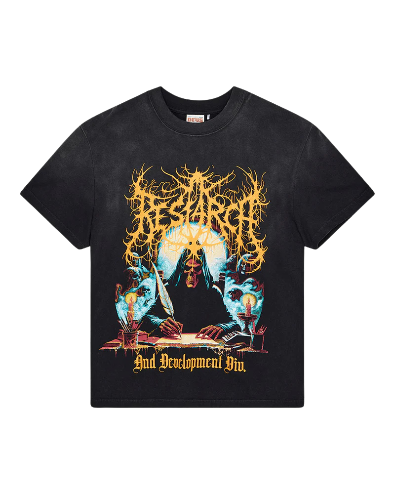 Camiseta Deus Ex Machina R&D Chumbo