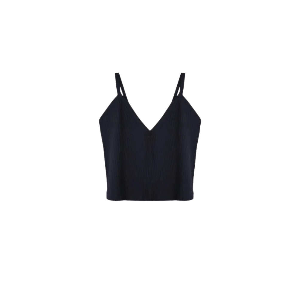 Regata Wild Malha Canelada Preto