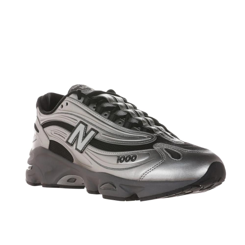 Tênis New Balance 1000 Masculino Preto e Cinza Metalizado