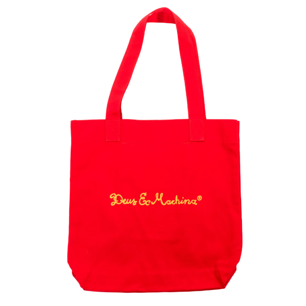Tote Bag Deus Ex Machina Cycles Vermelha