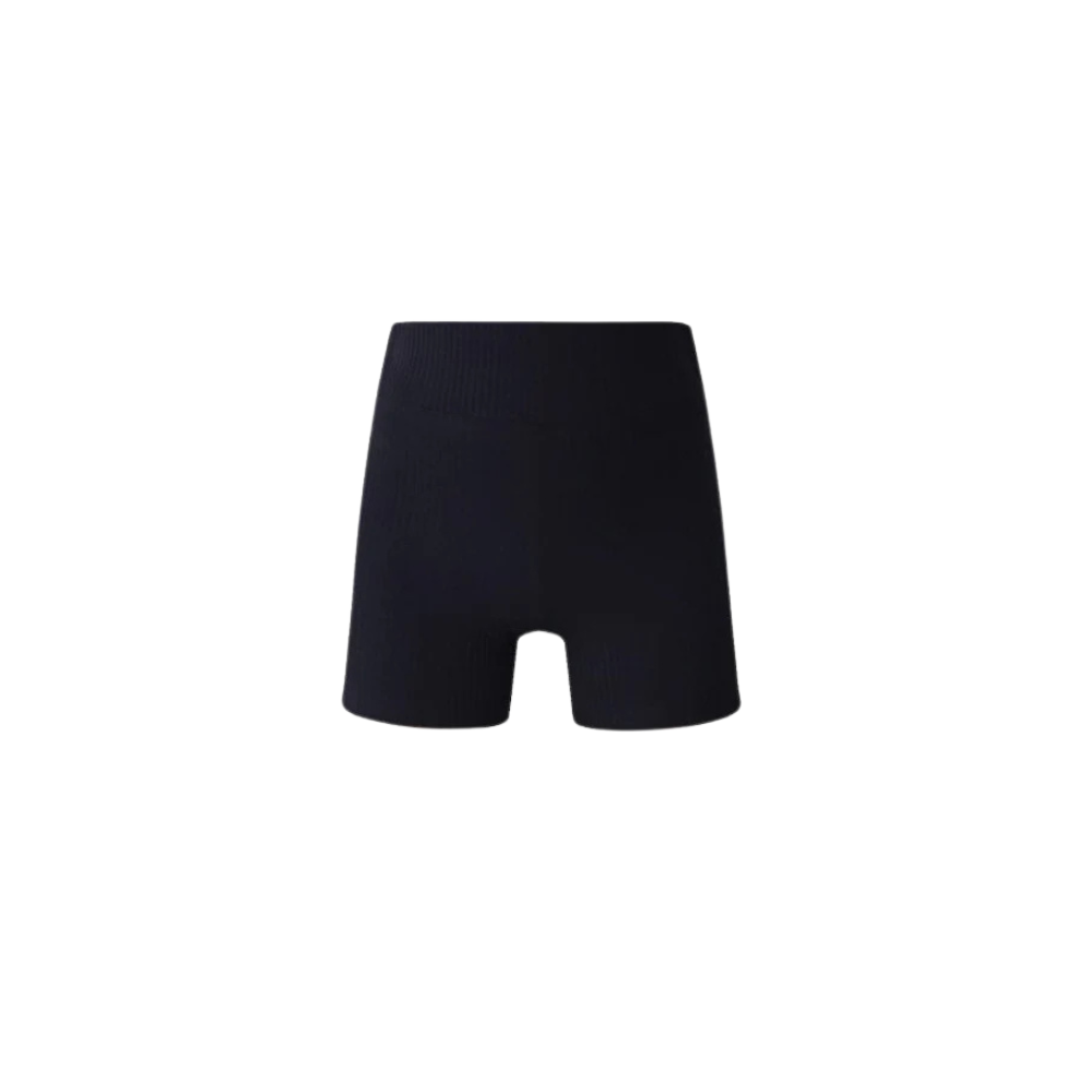 Shorts The Mini Malha Canelada Black