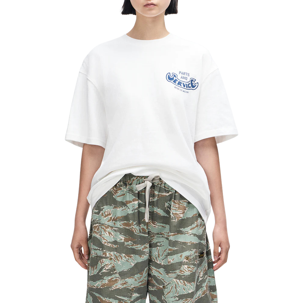 Camiseta Deus Ex Machina Ruff And Smooth Branca