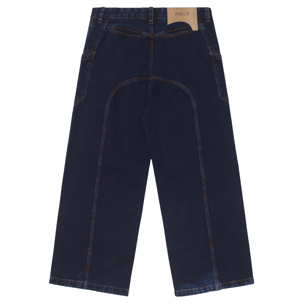 Calça Pace Poketto Jeans Relaxed Azul Escuro