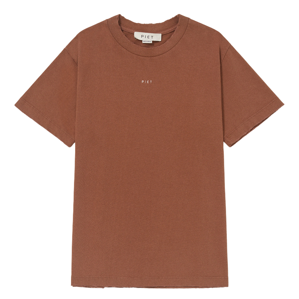 Camiseta Piet Logo Marrom