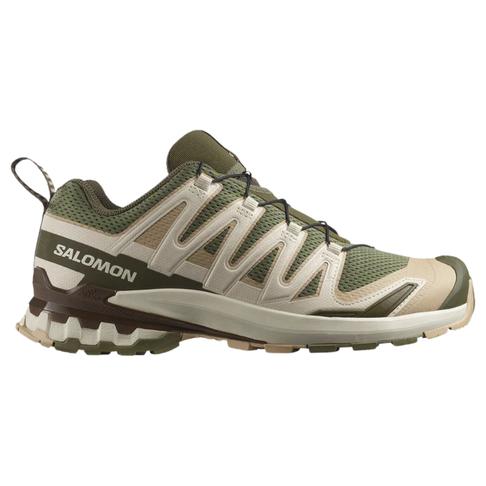 靴 Salomon XA PRO 3D 23cm Tênis Salomon XA PRO 3D V9 Masculino Verde e Bege