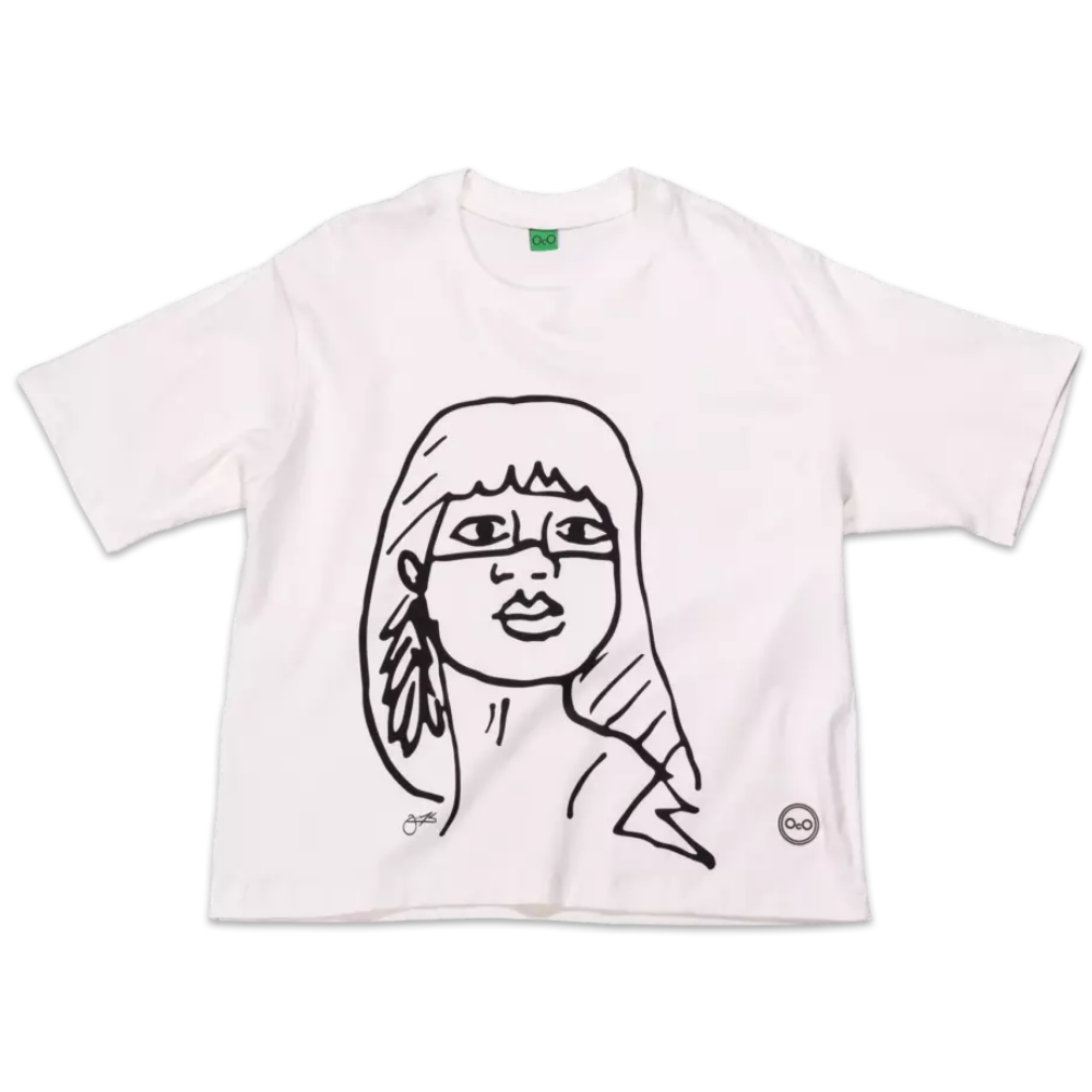Camiseta OcO Iracema Sketch Branca