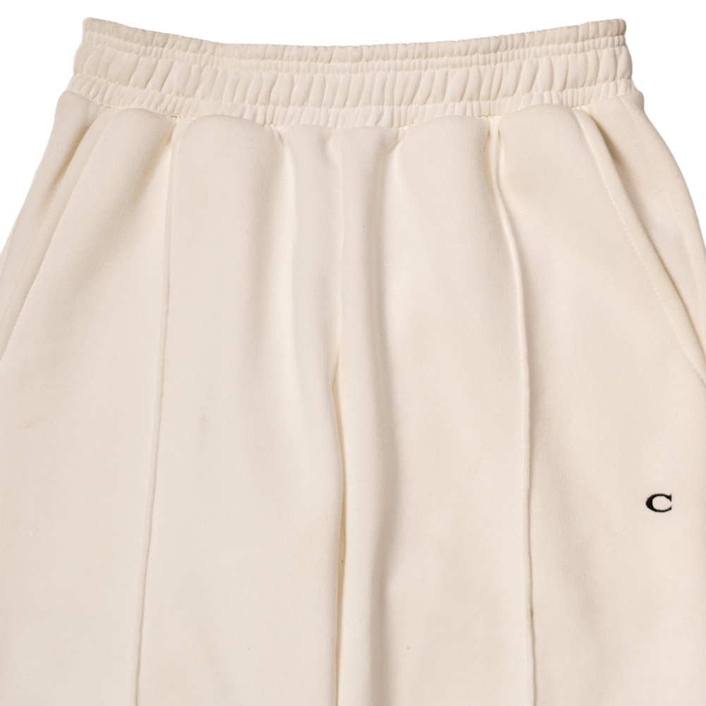 Calça de Moletom Cetti Logo Off White