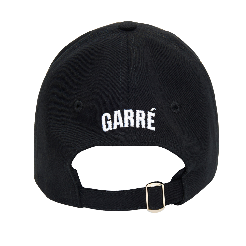 Boné Garré Monogram Logo Preto