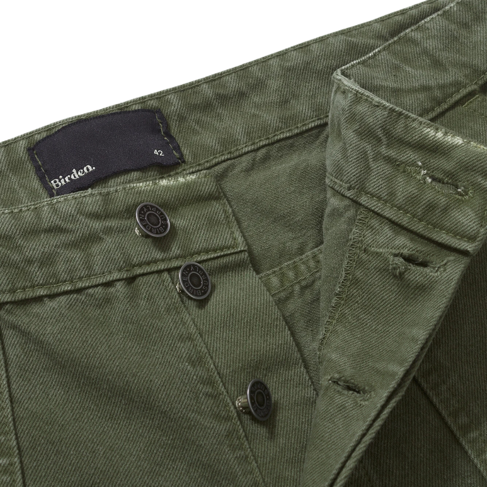 Calça Birden Fatigue Washed Verde