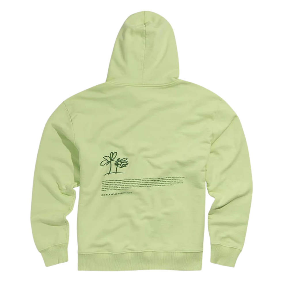 Casaco Zee Dog Hoodie Oversized Ordinary Lime