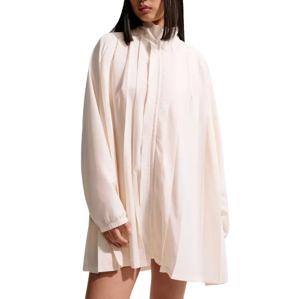 Vestido Nike Sportswear Pleated Bege