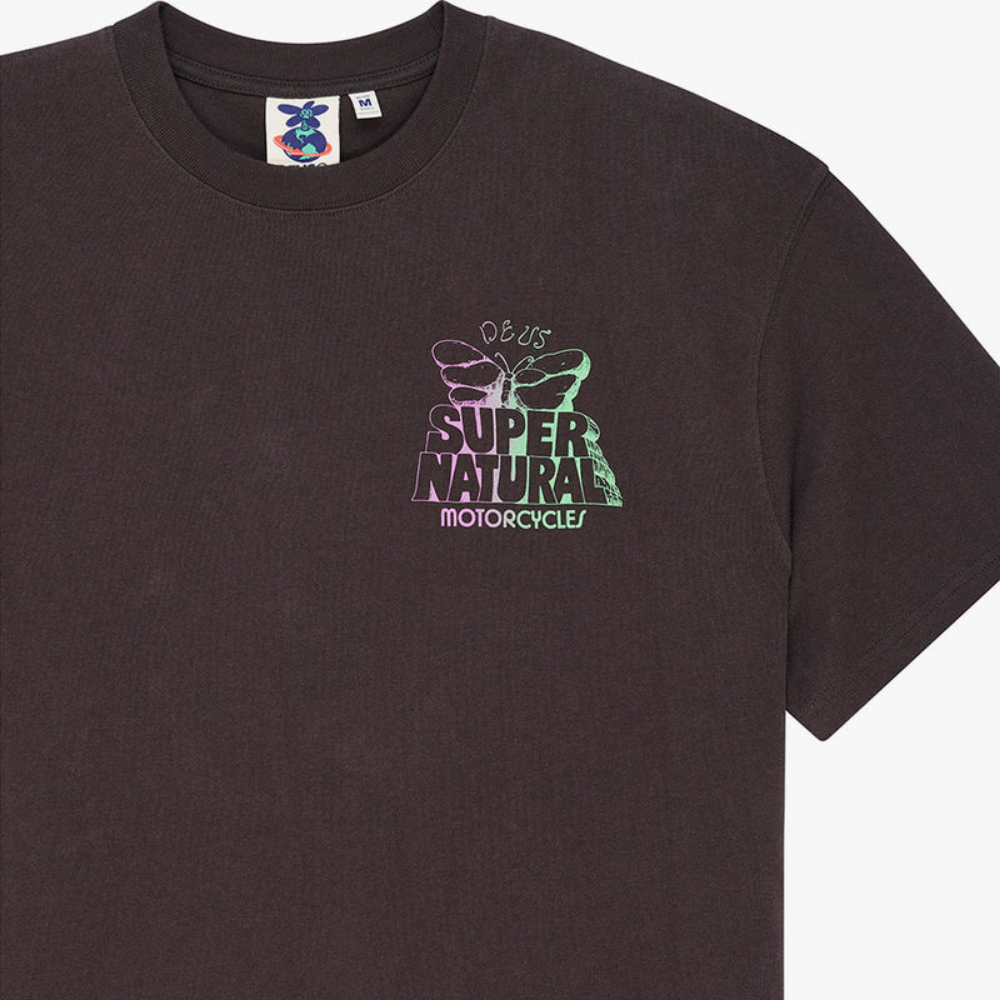 Camiseta Deus Ex Machina Temple Torque Cinza