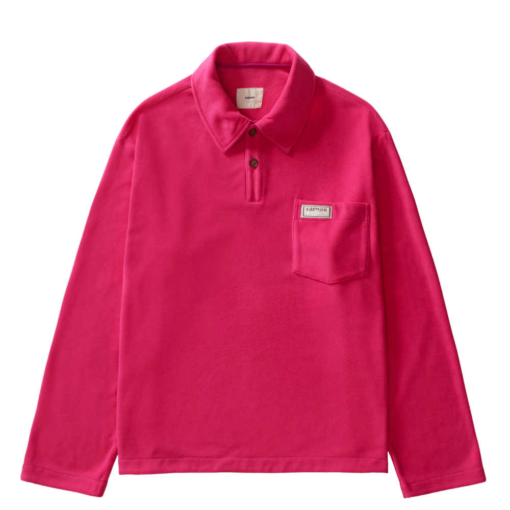 Polo Fleece Carnan Rugby Pink