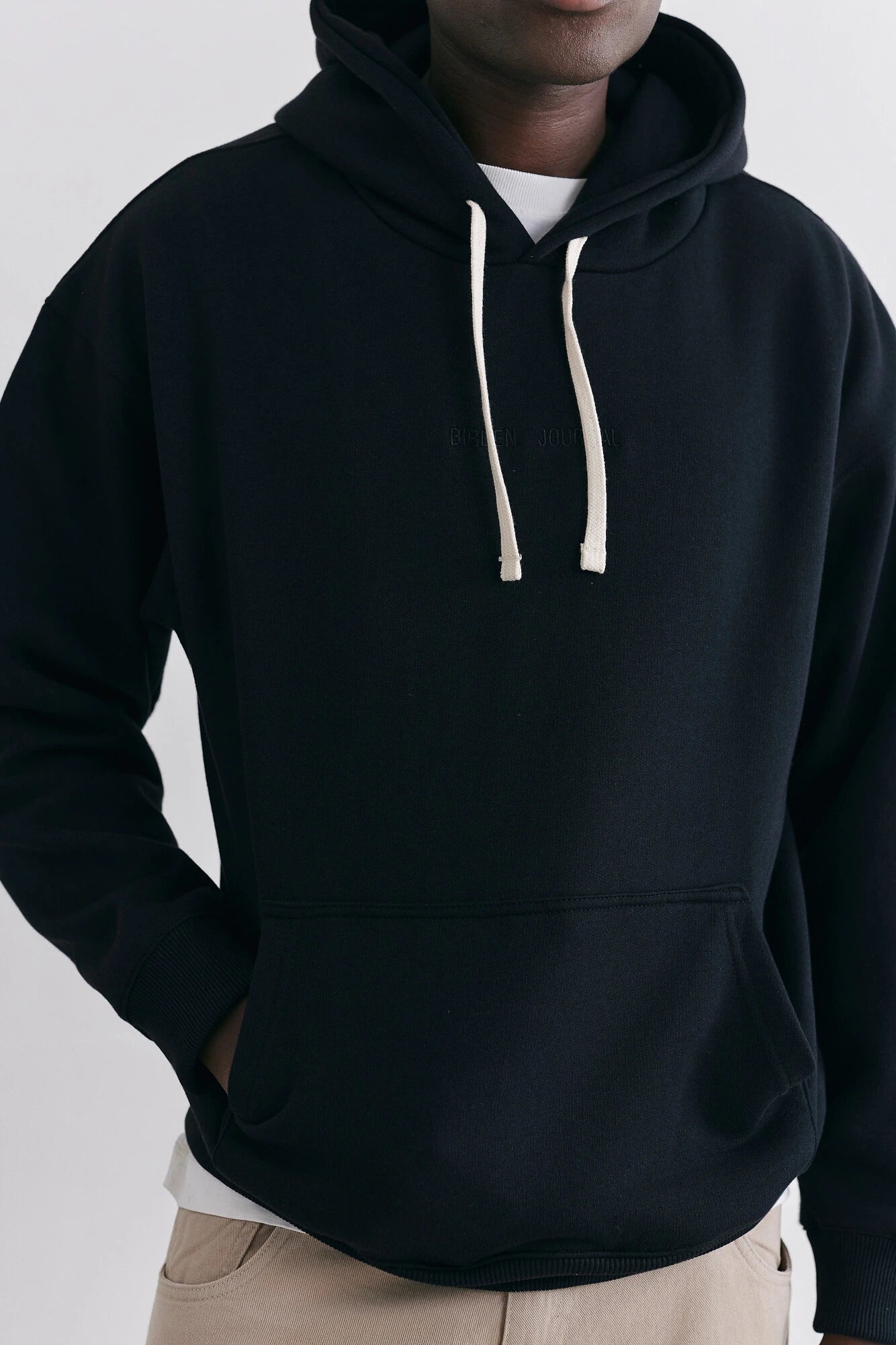 Moletom Birden Hoodie Journal Preta