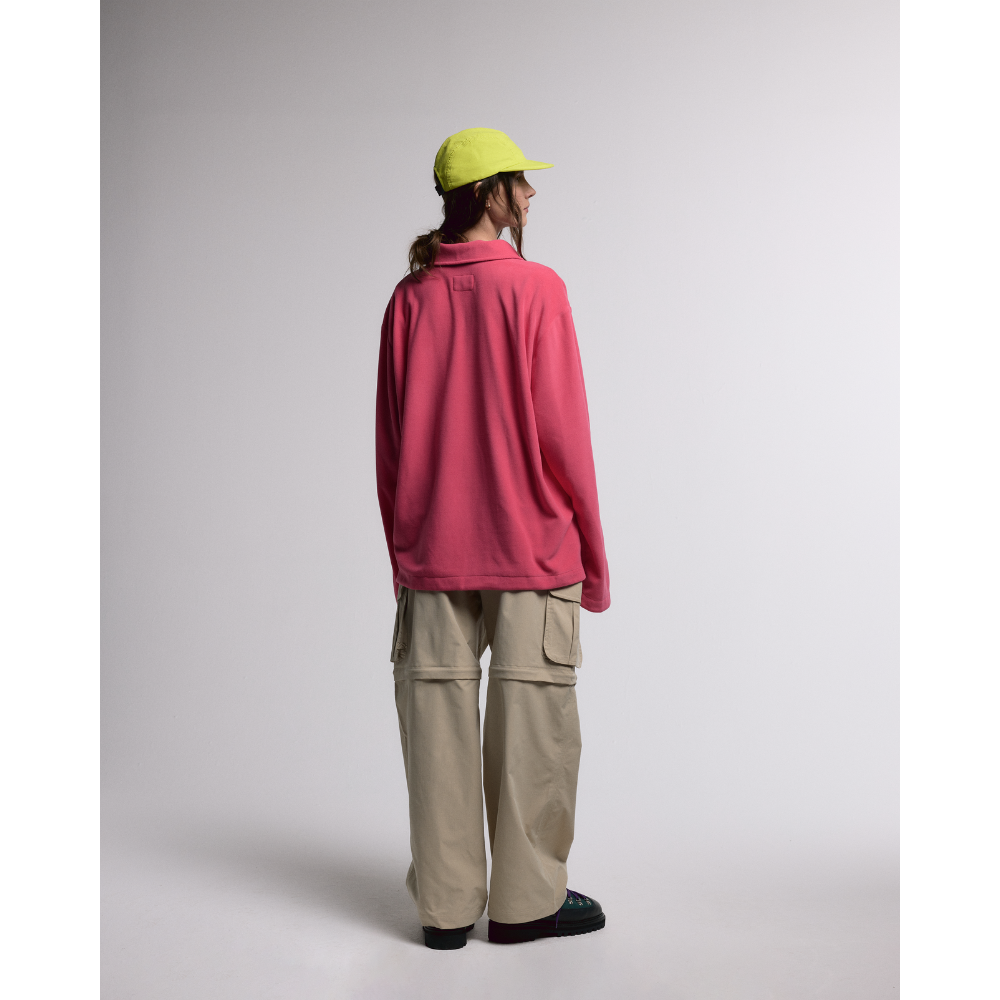 Polo Fleece Carnan Rugby Pink