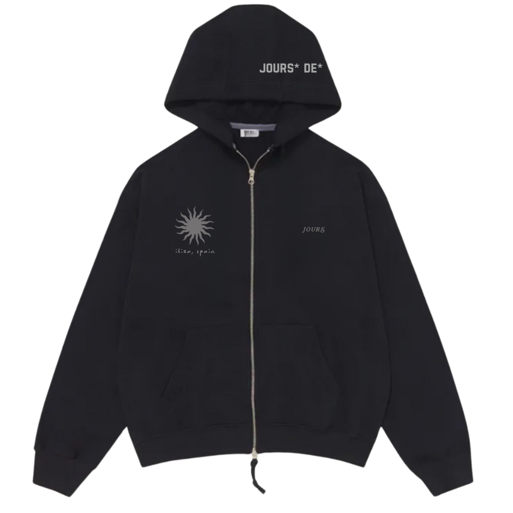 Jaqueta Jours de Pluie Ibiza Preto