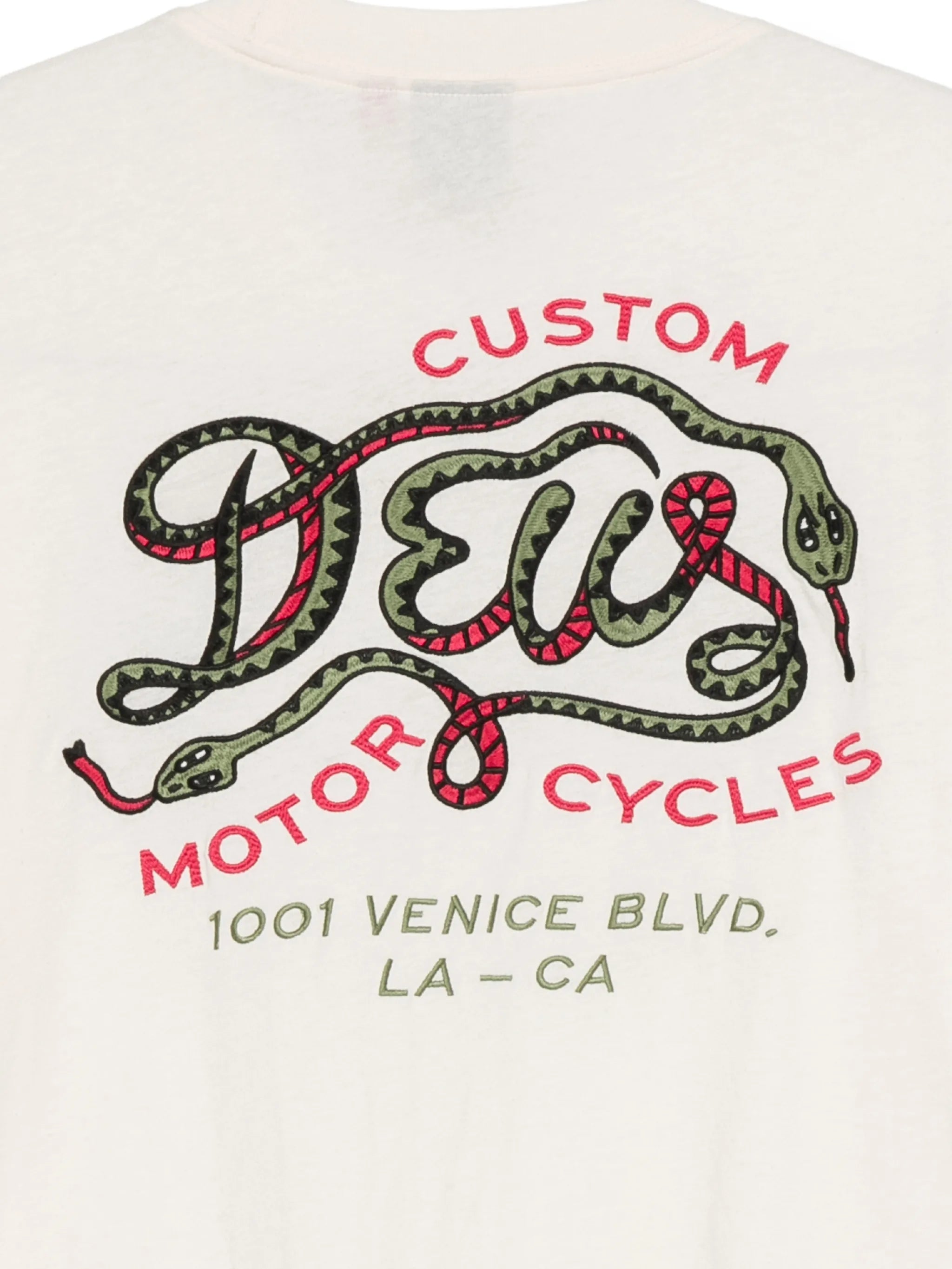 Camiseta Deus Ex Machina Danger Noodle Branca