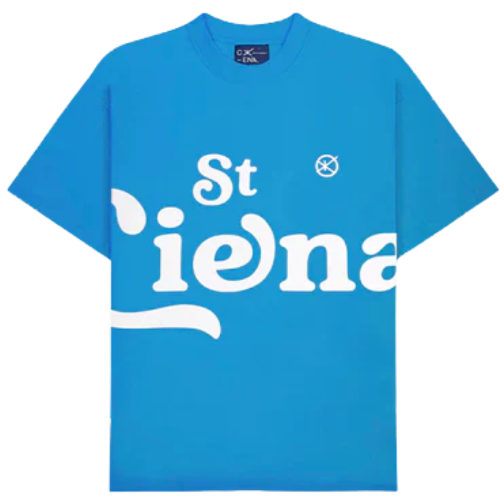 Camiseta Ciena Gigantic Logo Azul