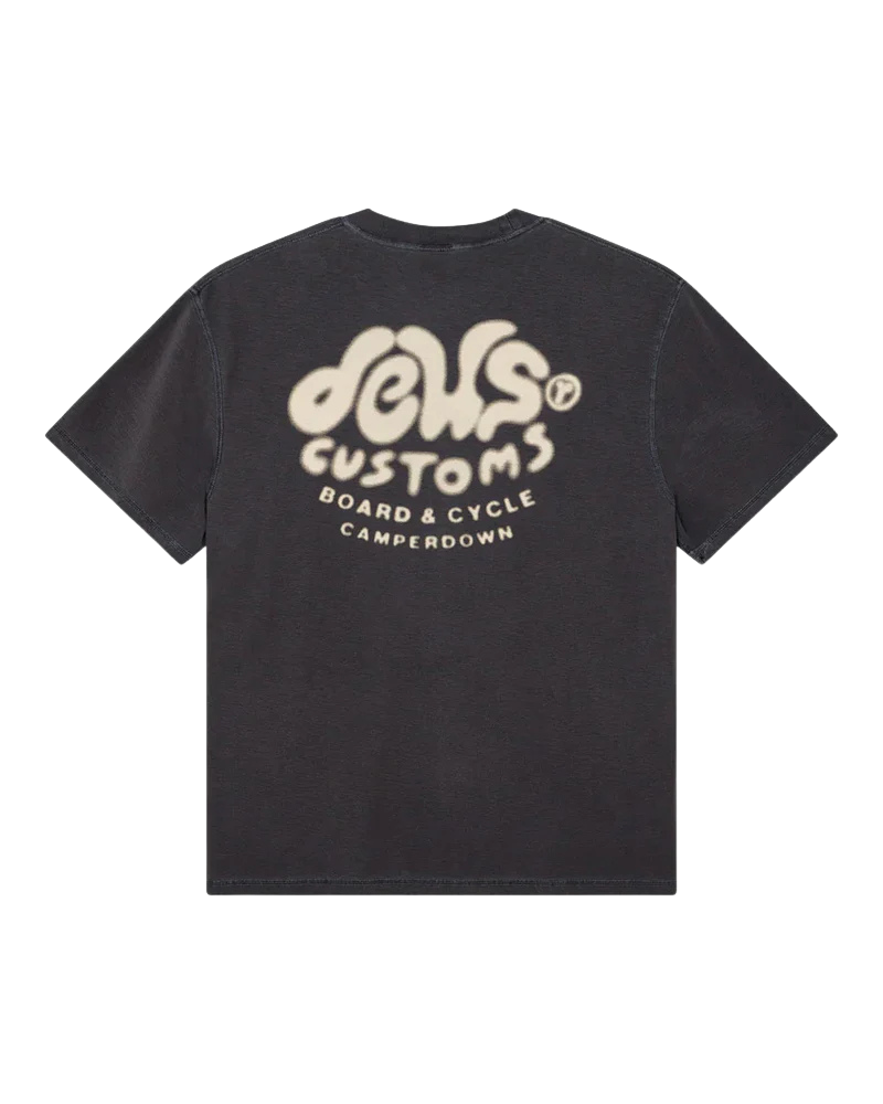 Camiseta Deus Ex Machina Debris Reverse Chumbo