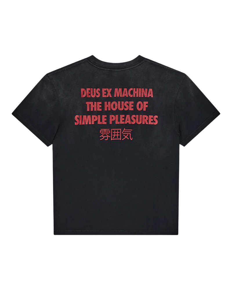 Camiseta Deus Ex Machina Productive Chumbo