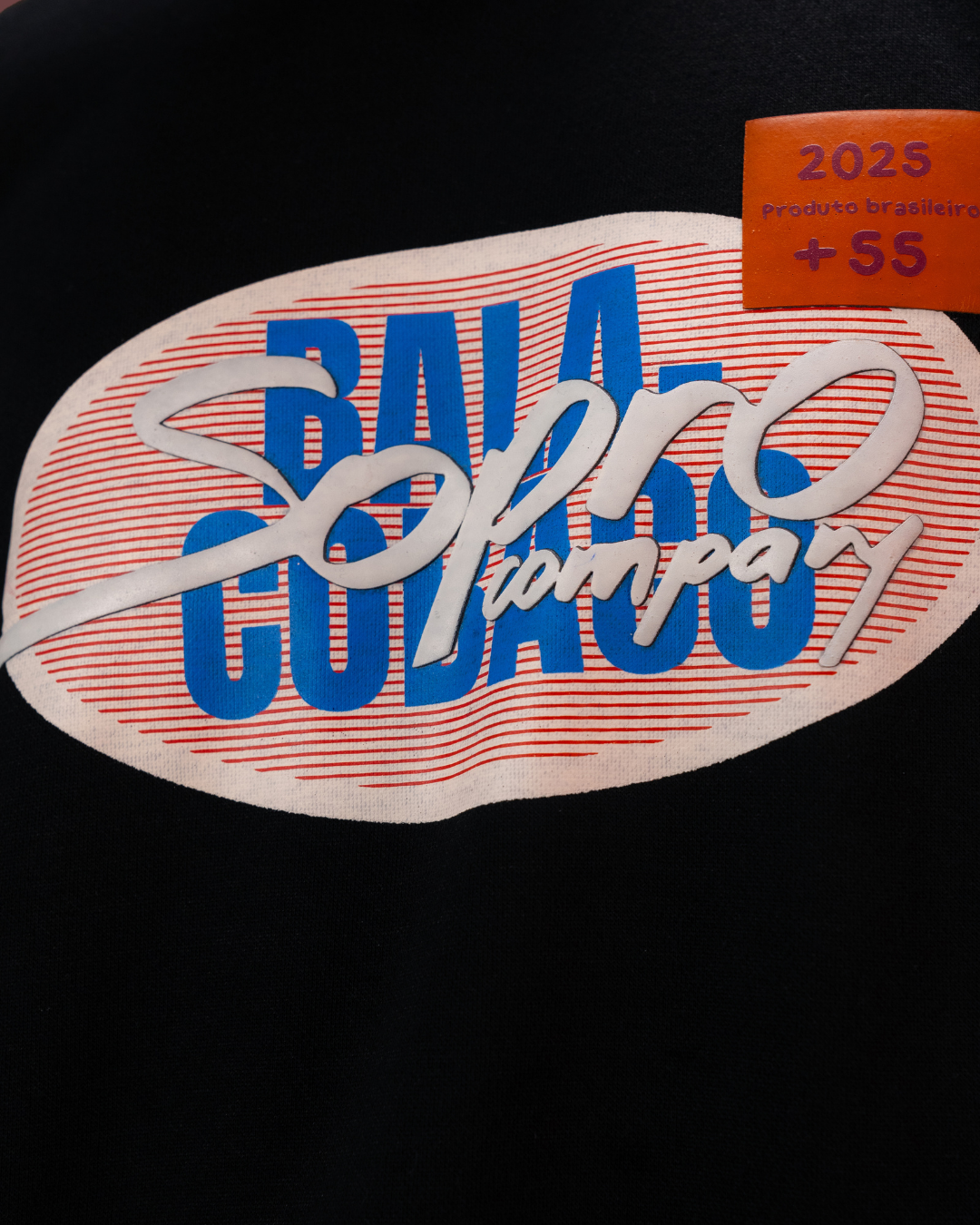 Moletom Careca Sopro Precio Preto