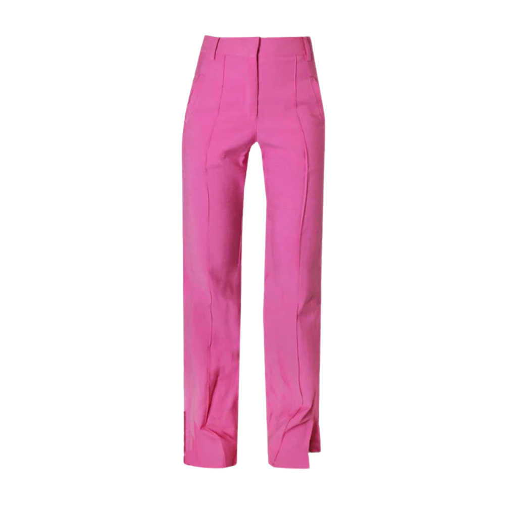 Calça Peralta Alfaiataria Linho Pink