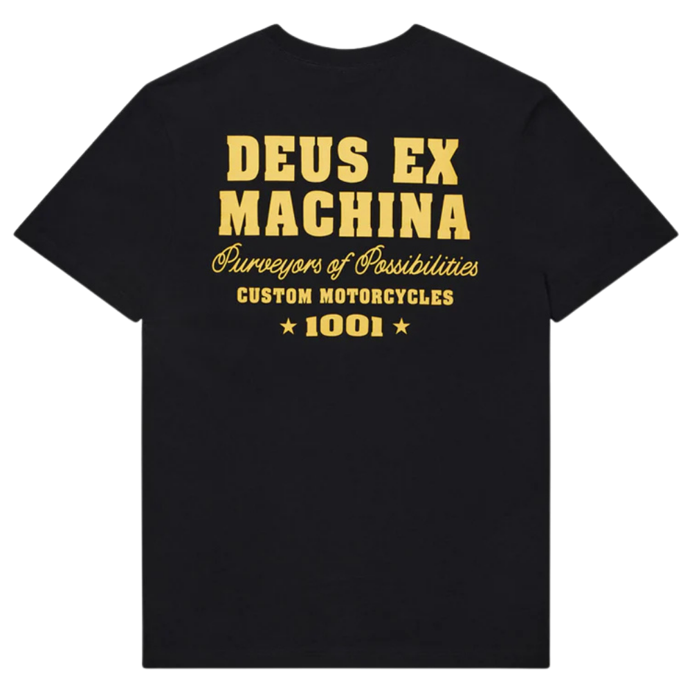 Camiseta Deus Ex Machina Gumshoe Preta