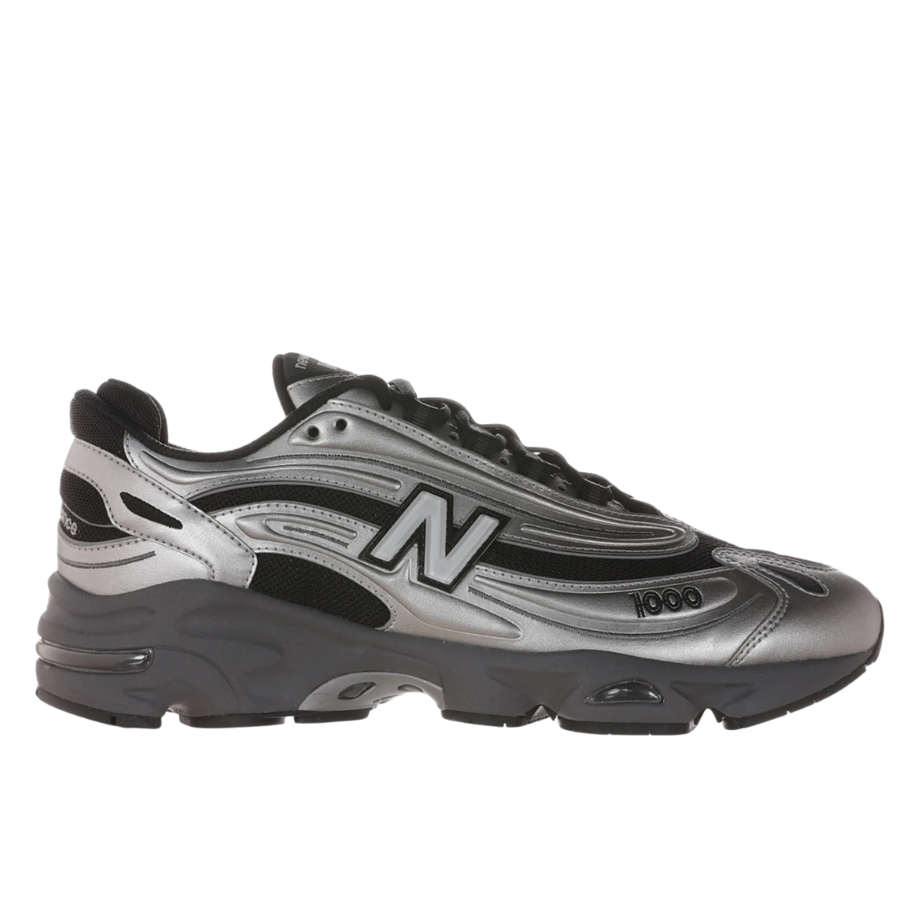 Tênis New Balance 1000 Masculino Preto e Cinza Metalizado