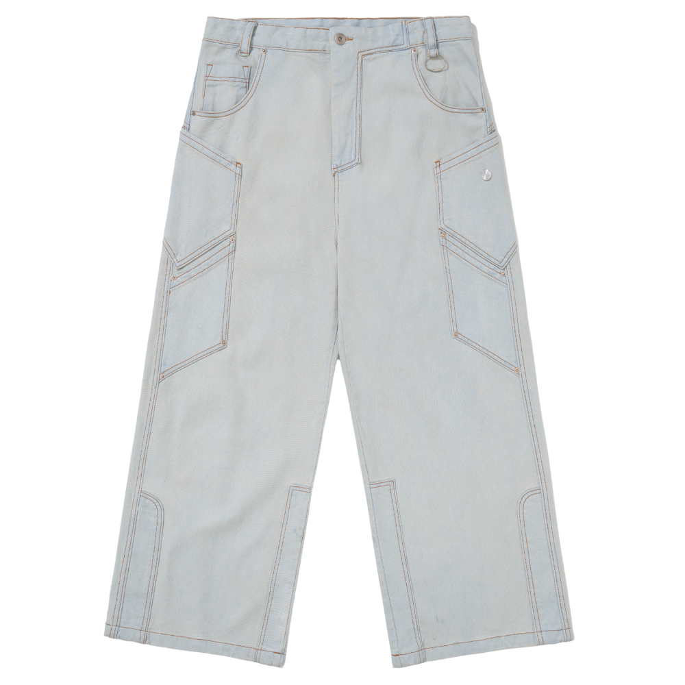 Calça Pace Poketto Jeans Relaxed Azul Claro