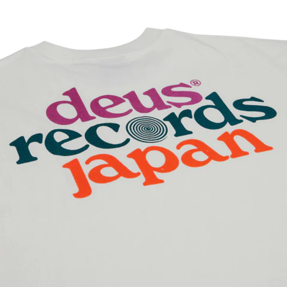Camiseta Oversized Deus Ex Machina Strata Off White