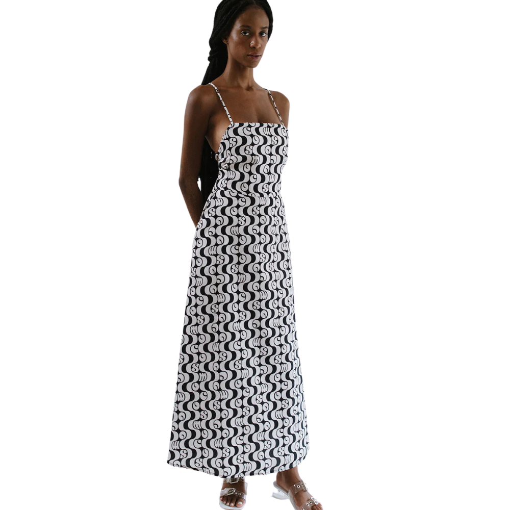 Vestido Cosmo Rio Naty Orla Preto