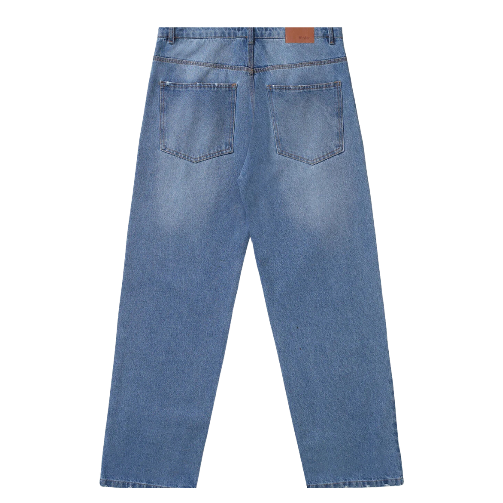 Calça Jeans Birden Wide Fades Azul