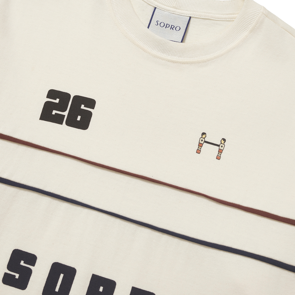 Camiseta Sopro Primeira Formação Over Branca